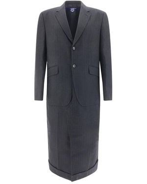 Junya Watanabe Single-Breasted Coats - Grey