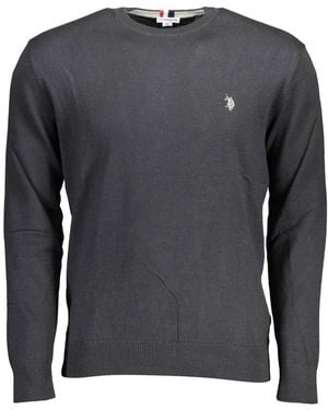 U.S. POLO ASSN. U. S. Polo Assn. Cotton Sweater - Gray