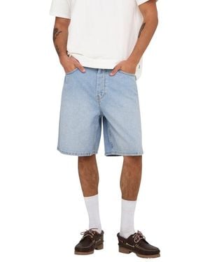 Only & Sons Organic Cotton Bermuda Shorts - Blue