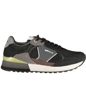 Gas Black Polyurethane Men's Trainer