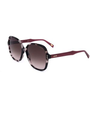 Levi's Black Stainless Steel Stainless Steel Sunglasses - Brown