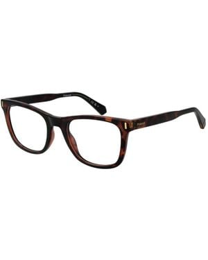 Polaroid Brown Polyester Glasses (frames) - Black