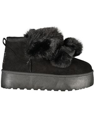 Laura Biagiotti Nero Polyester Woman Ankle Boot - Black