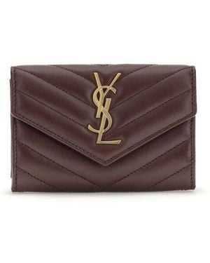 Saint Laurent Wallet - Brown