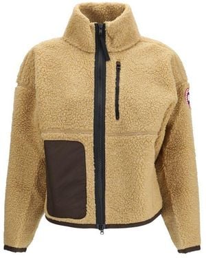 Canada Goose Brown Wool Oves Aries Sweatshirt - Natural