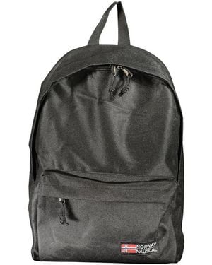 Norway 1963 Black Polyester Men's Backpack