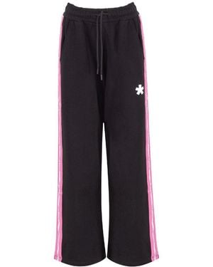 Comme Des Fuckdown Black Cotton Jeans & Pant - Blue