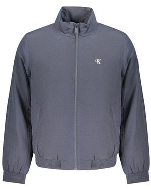 Calvin Klein Blue Polyamide Men's Jacket