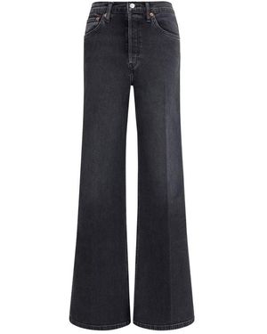RE/DONE Re/Done Wide Leg Jeans - Blue
