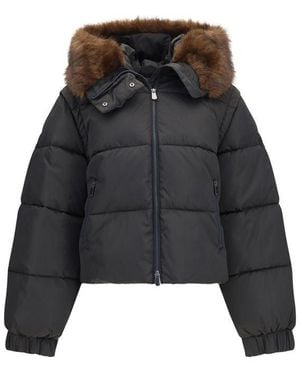 Pinko Brown Goose Down Full - Black