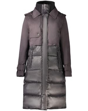 Desigual Nero Polyester Jacket - Grey