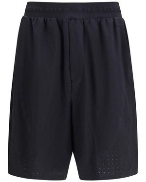 Y-3 Black Polyester Bermuda Shorts - L - Blue