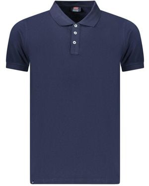 Norway 1963 Blue Cotton Men's Polo