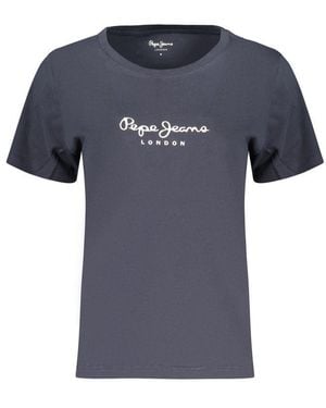 Pepe Jeans Blue Cotton 's T