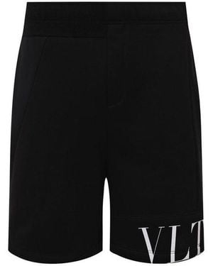 Valentino Track Shorts - Black