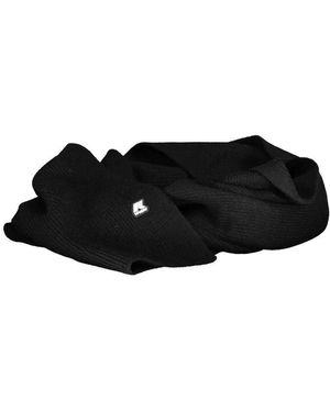 K-Way Black Wool Scarf