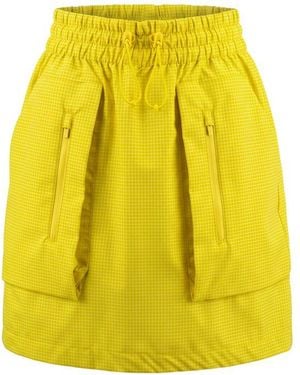 Trussardi Yellow Polyamide Skirt