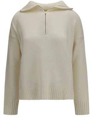 Max Mara Beige Cashmere Sweater - Natural
