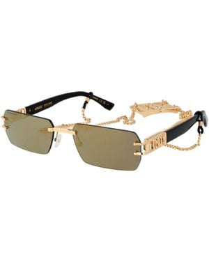 DSquared² Gold Metal Sunglasses - Metallic