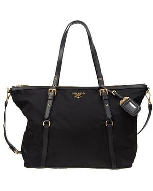 Prada Gallery Pocono Tote Bag - Black