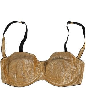 Dolce & Gabbana Gold Semi - Metallic