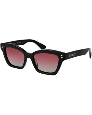 Replay Acetate Sunglasses - Black