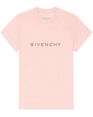 Givenchy Multicolor Cotton T - Pink