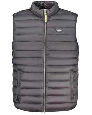 Armata Di Mare Black Polyamide Men's Jacket - Grey
