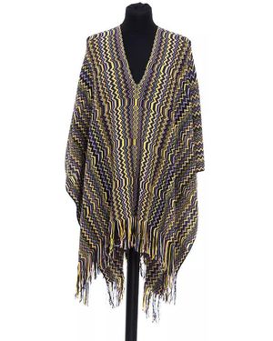 Missoni Wool Poncho - Multicolor