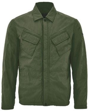 Paul & Shark Polyester Coat - Green