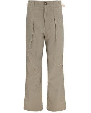 Isabel Marant Cotton Casual Trousers - Grey