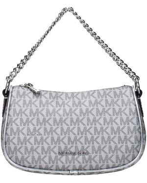 Michael Kors Carmela Handbag For Fabric - Grey