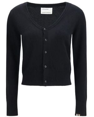 Extreme Cashmere Black Cashmere Cardigan