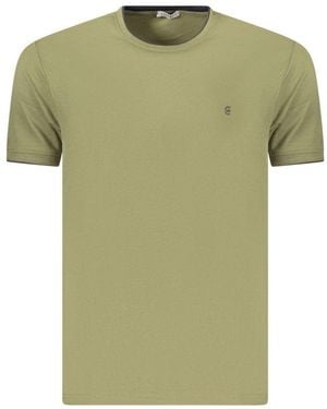 COVERI MOVING Green Cotton Men's T