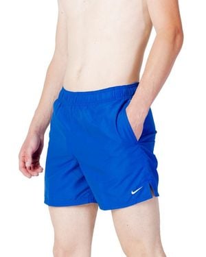 Nike Blue Polyester Swim Shorts