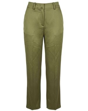 Trussardi Green Viscose Pants
