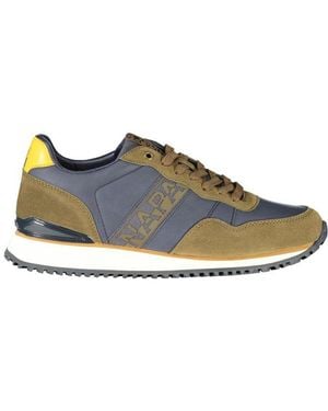 Napapijri Blu Poliuretano Uomo Trainer - Multicolour
