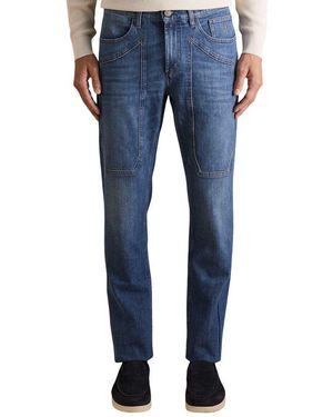 Jeckerson Light Blue Cotton Skinny Jeans