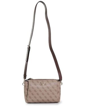 Guess Beige Polyethylene Handbag - Brown