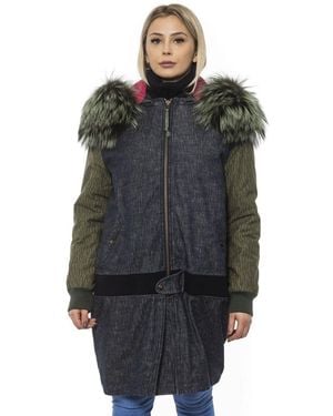 MR & MRS Gray Leather Bomber Jacket - Black