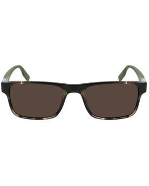 Converse Green Acetate Sunglasses - Brown