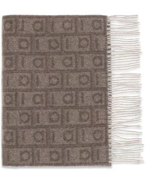 Ferragamo Cashmere Scarf - Gray
