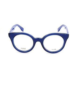 Fendi Blue Resin Glasses (frames)