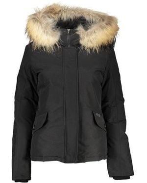 Woolrich Cotton Jackets & Coat - Black