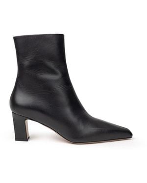 Paris Texas Leather Boot - Black