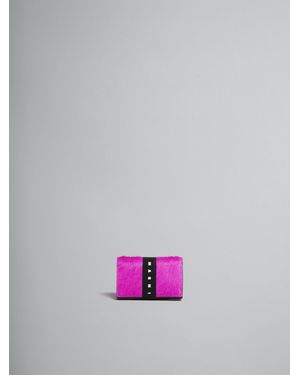 Marni Fuchsia Fibers Wallet - Pink