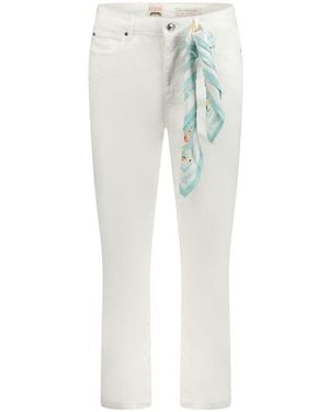 Guess White Lyocell Jeans - Multicolour