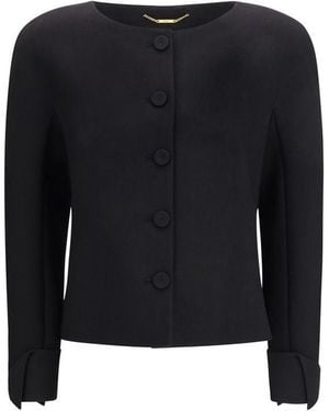 Chloé Black Wool Oves Aries Jacket