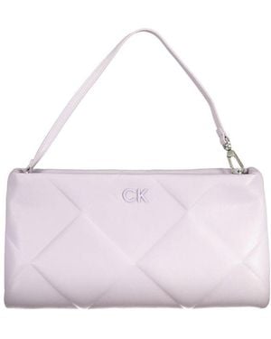 Calvin Klein Viola Polyester Handbag - Purple
