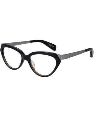 Yohji Yamamoto Acetate Glasses (Frames) - Black